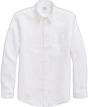 Brooks Brothers Men's Irish Linen Sport Shirt