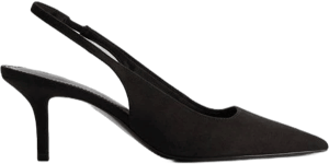 H&M Ladies Pointed Slingback Pumps