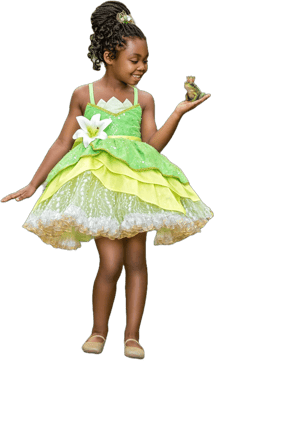 Tiana Princess and Frog Dress