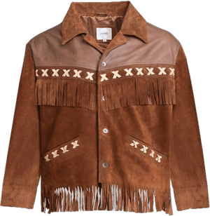 Western Fringe Suede Jacket