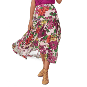 Sundance Women's Bella Rose Floral Skirt