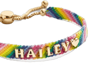 BaubleBar Custom Woven Friendship Bracelet