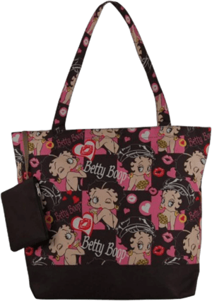 Betty Boop Women's Fashion Shoulder or Crossbody Duffle Weekender Bag