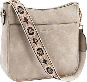 BOSTANTEN Leather Hobo Crossbody Bag