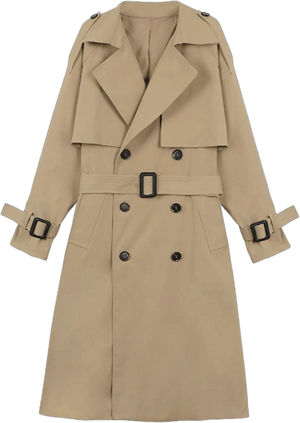 Women's Double Breasted Trench Coat