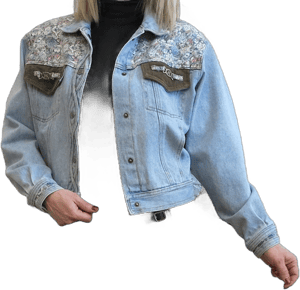 Vintage Women's Oversized Denim Jacket