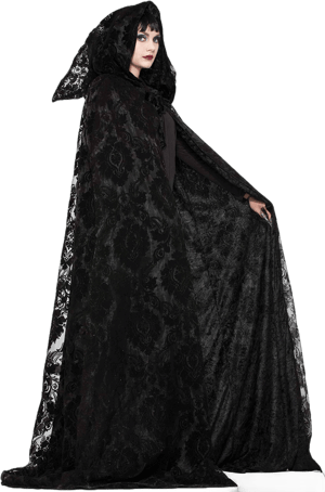 Witch & Wizard Midnight Lace Cloak