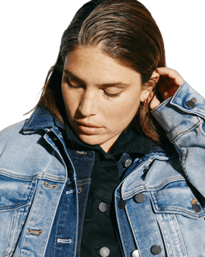 Universal Standard Women's Kelsey Denim Jacket