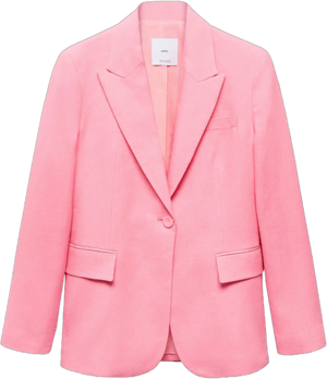 Mango linen blazer