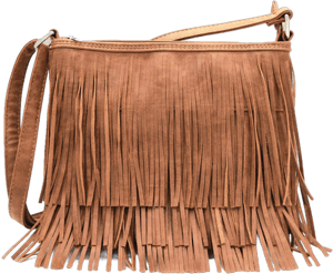 Western Cowgirl Leather Fringe Crossbody Bag