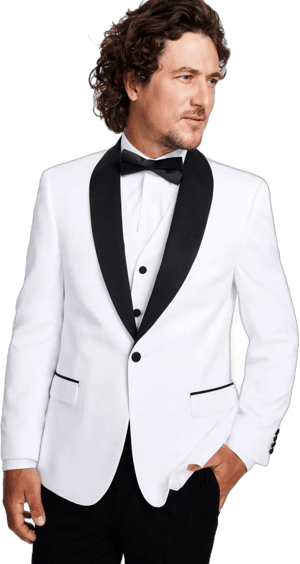 Alfani Men's Slim-Fit Medallion Tuxedo Jacket