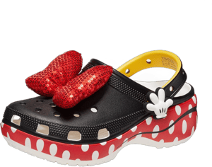 Crocs Women's Minnie Mouse Classic Platform Clogs