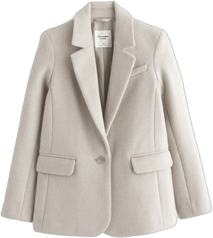 Abercrombie & Fitch Women's Wool-Blend Blazer