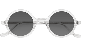 Chaplin Narrow Retro-Vintage Round Tinted Sunglasses