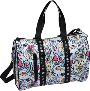 Danz N Motion Stars and Flowers Duffel