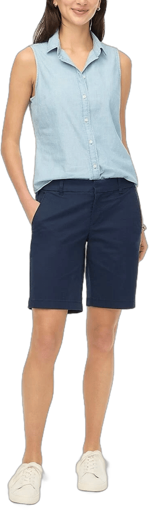 J.Crew Women's Frankie Bermuda Chino Shorts