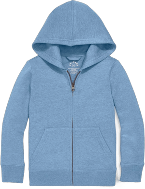 Kids Primary Cozy Fleece Zip Hoodie