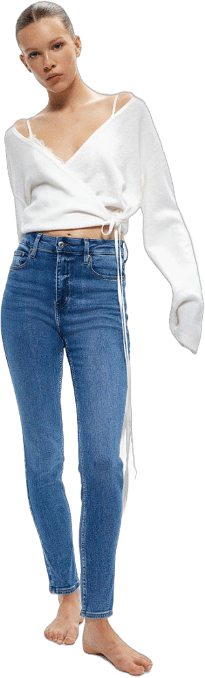 H&M Ladies Skinny High Jeans