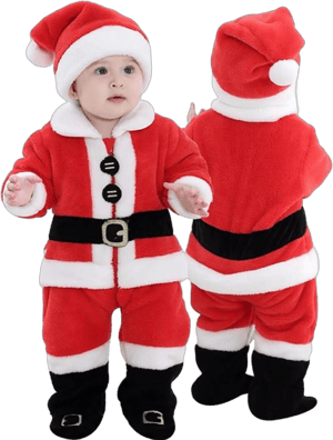 Baby Santa Romper