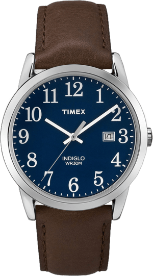 Timex Men's Easy Reader Leather Watch TW2P75900