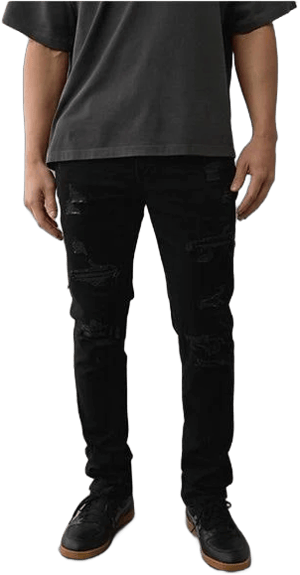 Ae Men's Airflex Ripped Slim Jeans