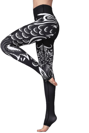 Amelia Activewear Angel Wings Moderne Leggings