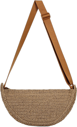 Straw Crossbody Bag