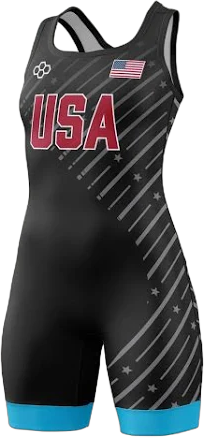 RUDIS Women's Freefall Elite Wrestling Singlet