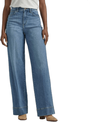 Lee Women's Legendary High Rise Trouser Jeans