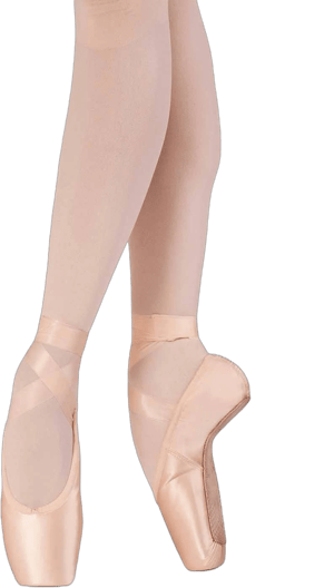 Bloch Grace Pointe Shoes Pink Satin