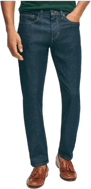 Brooks Brothers Men's Straight Fit Jeans