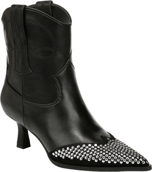 Circus NY by Sam Edelman Yolanda Studded Kitten Heel Western Booties