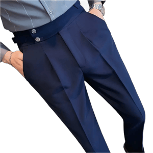 The Monaco Republic Men's High-Waisted Vintage Pants