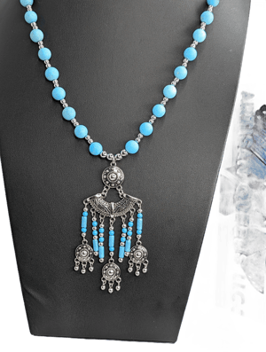 Southwestern Turquoise Statement Necklace