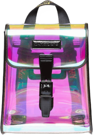 Dr. Martens Iridescent Transparent Mini Backpack