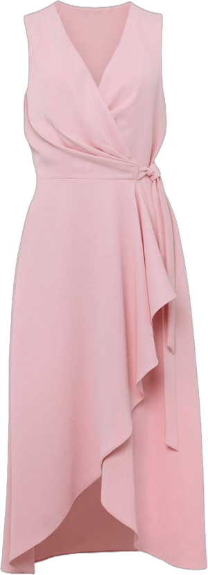 Phase Eight Julissa Sleeveless Ruffle Wrap Midi Dress