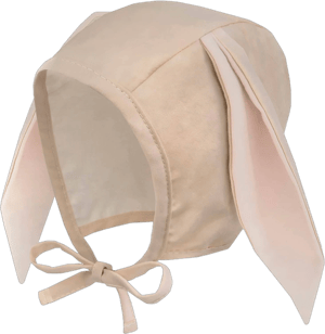 JELLYTREE Baby Bunny Muslin Lined Cotton Beanie Hat