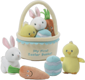 Gund My First Easter Basket Plush Playset