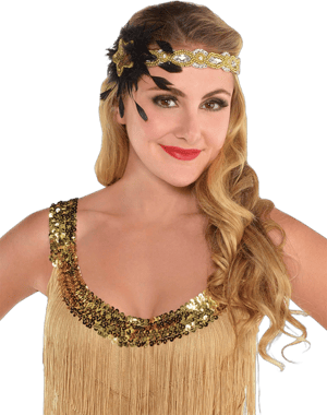 Glitz & Glam Sequin Flapper Headband