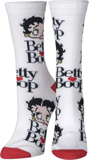 Women's Betty Boop Crazy Socks