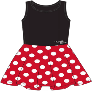 Disney Women's Minnie Mouse Polka Dot Tank Dress