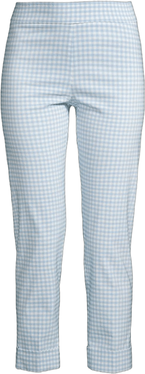 Avenue Montaigne Women's Oliver Gingham Crop Pants