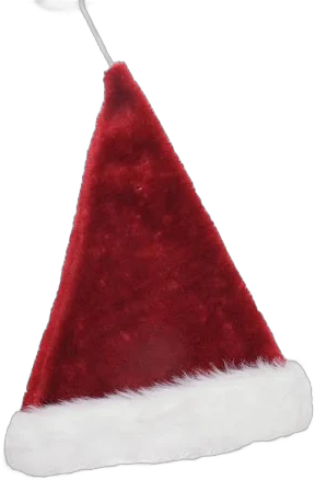 Northlight Unisex Santa Claus Pom Pom Christmas Hat