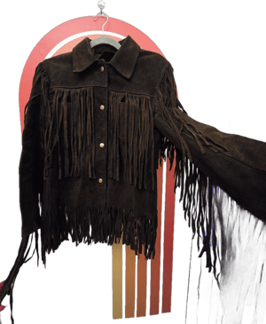 70s Suede Fringe Jacket