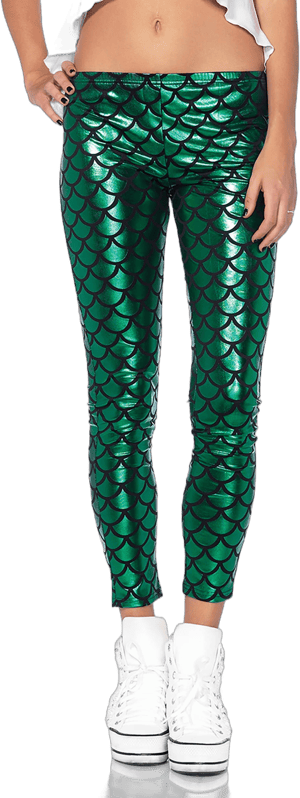 Leg Avenue Women's Hipster Mermaid Leggings