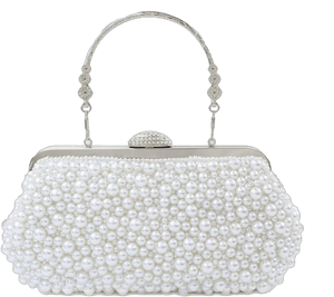 Pearl Clutch Evening Handbag