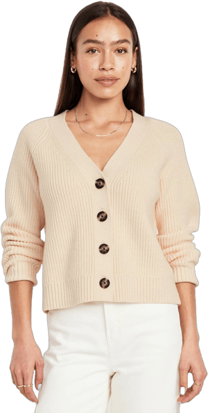 Old Navy Women's Shaker-Stitch Cardigan