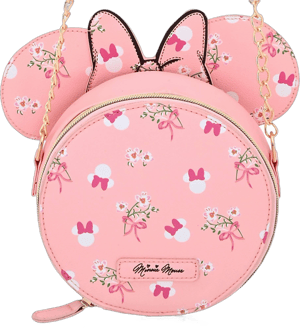 Disney Minnie Mouse Leather Mini Purse Crossbody Handbag