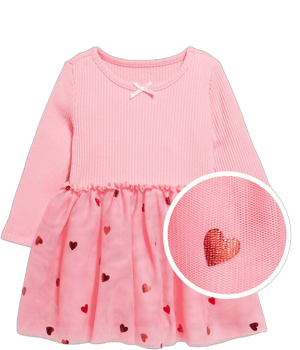 Old Navy Baby Plush Ribbed Tutu Dress