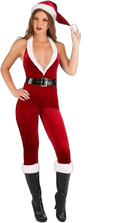 FUN Costumes Sexy Santa Womens Bodysuit Adult Womens